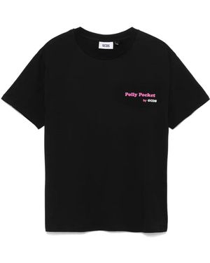 Gcds X Polly Pocket Pizza T-Shirt - Black