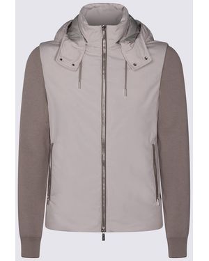Moorer Jackets Light And Natural - Brown