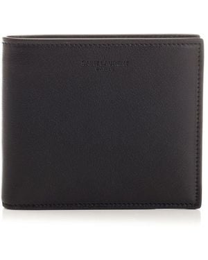 Saint Laurent Paris East/West Wallet Wallets - Black