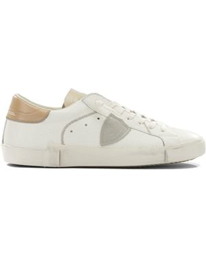 Philippe Model Trainers & Slip-on White