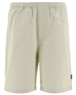 Stussy Brushed Beach Shorts - Natural