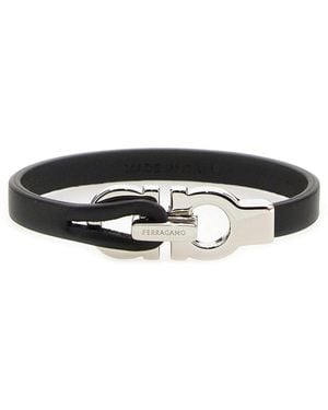 Ferragamo Gancini Bracelet - Black