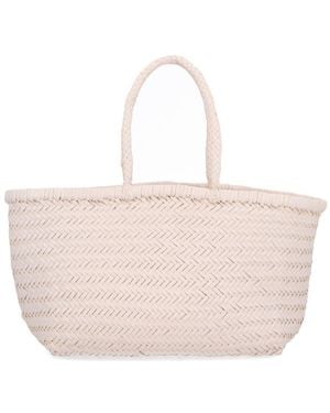 Dragon Diffusion "Bamboo Triple Jump Big" Bag - Natural