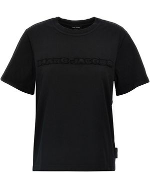 Marc Jacobs The Logo Baby Tee T-Shirt - Black