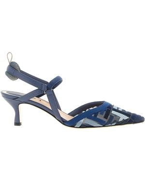 Fendi 'Colibrì Lite' Slingback - Blue