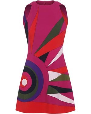 PUCCI Mini Dresses Multicolour - Red