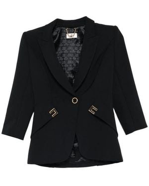 Elisabetta Franchi Jackets Black