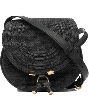 Chloé Marcie Crossbody Bags Black