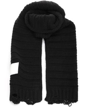 MM6 by Maison Martin Margiela Virgin Wool Scarf in Green