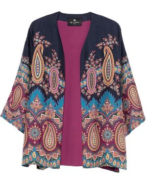 Etro Giacca Con Stampa Paisley-Donna - Multicolore