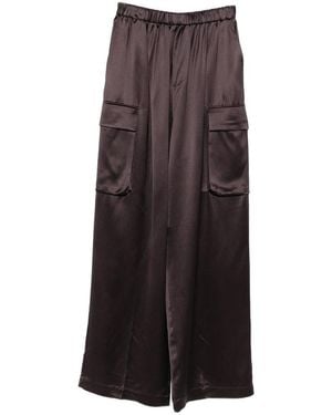 Frankie Shop Pantaloni Marrone-Donna