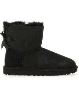 UGG "mini Bailey Bow Ii" Boot - Black