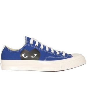 comme des garcon play x converse Low Chuck 70 Sneaker - Blue