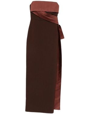 Roland Mouret Maxi Dresses - Brown