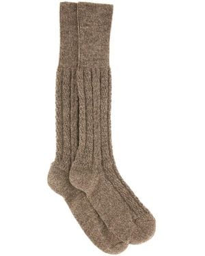 Maison Margiela Long Socks - Grey