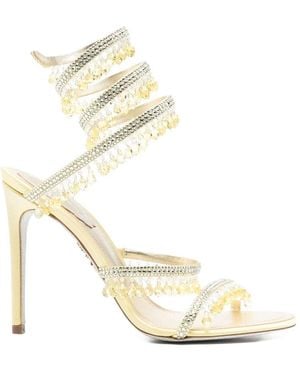 Rene Caovilla High Heel Sandals - Metallic