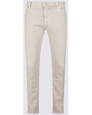Eleventy Jeans Light And Natural-Uomo - Neutro