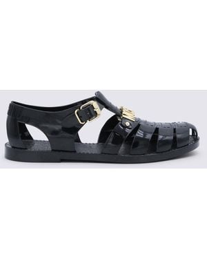 Moschino Sandals Blacks And Greys