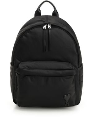 Ami Paris Marcel Backpack Backpacks & Travels Black