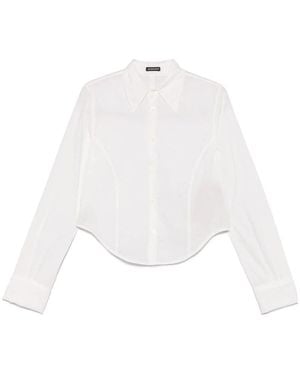 Ann Demeulemeester Cotton Shirts - White