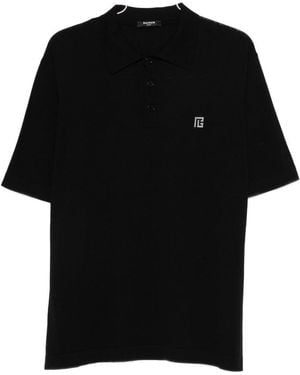 Balmain Sweaters - Black