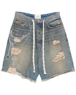 ERCOLE STUDIO Shorts - Blue