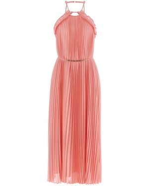 Twinset Pleated Dress - Pink
