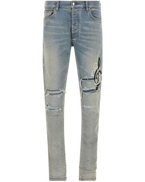 Amiri 'Music Note' Jeans - Blue