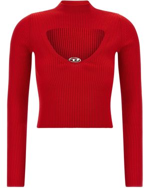 DIESEL Olina Maglioni Rosso-Donna