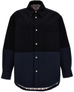 Thom Browne Combo Snap Giacche Blu