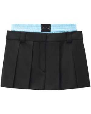 Alexander Wang Gonna plissettata - Nero
