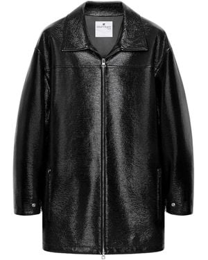 Courreges Coats - Black