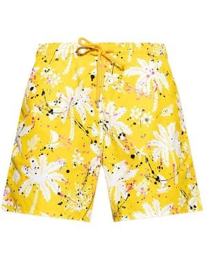 Palm Angels Yellow Beachwear