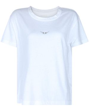 Zadig & Voltaire T-shirts And Polos Light And Natural - Blue