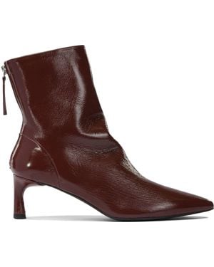 Halmanera Ankle Boots Bordeaux - Brown