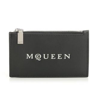 McQueen Card Holder Wallets Black