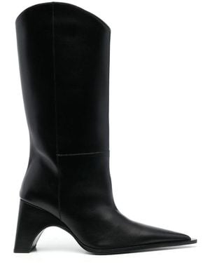 Coperni Leather Boots - Black