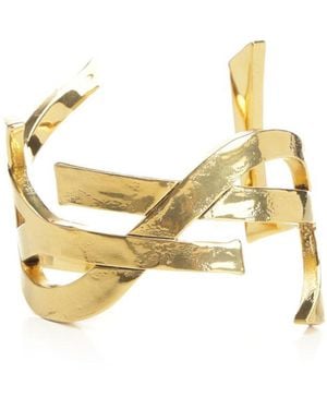 Saint Laurent "Cassandre" Bracelet - Metallic