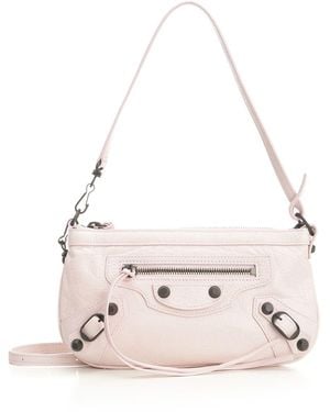 Balenciaga Le City Shoulder Bags Rose - Pink