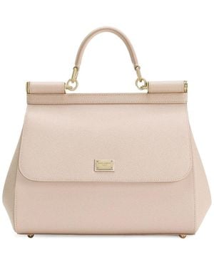 Dolce & Gabbana Hand Bag "sicily" Large - Natural