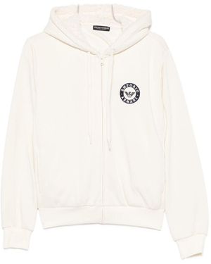 Emporio Armani Sweaters Light And Natural - White