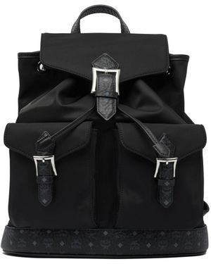 MCM Zaini E Valigie Nero-Donna