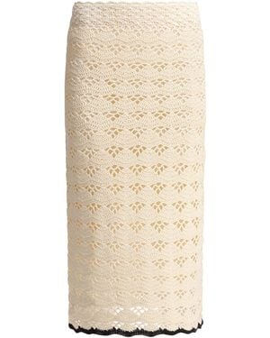 Zimmermann Rhiannon Crochet Skirt - Natural