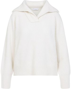 Brunello Cucinelli Pullover White