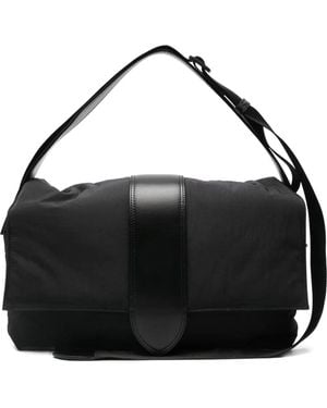 Jacquemus Borsa Tote Con Rifinitura - Nero