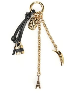 Chloé Miniatures Keyrings Gold - Metallic
