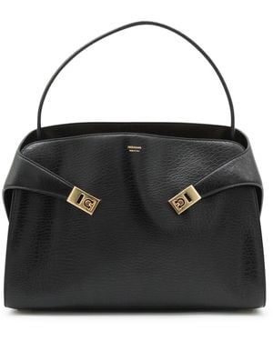 Ferragamo Bags Nero/T.Moro-Donna