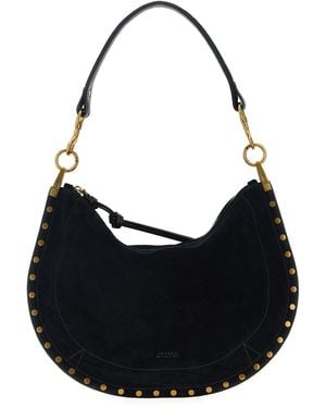 Isabel Marant Oskan Soft Zip Hand Bags - Black