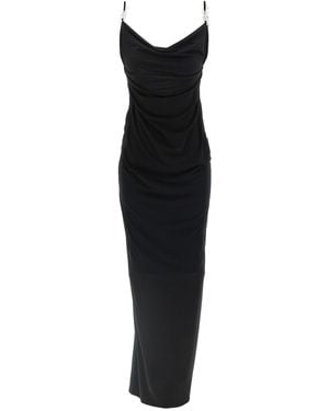 Coperni Washing Clip Gala' Dress - Black