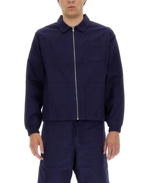 UMBRO X YMC Logo Patch Jacket - Blue